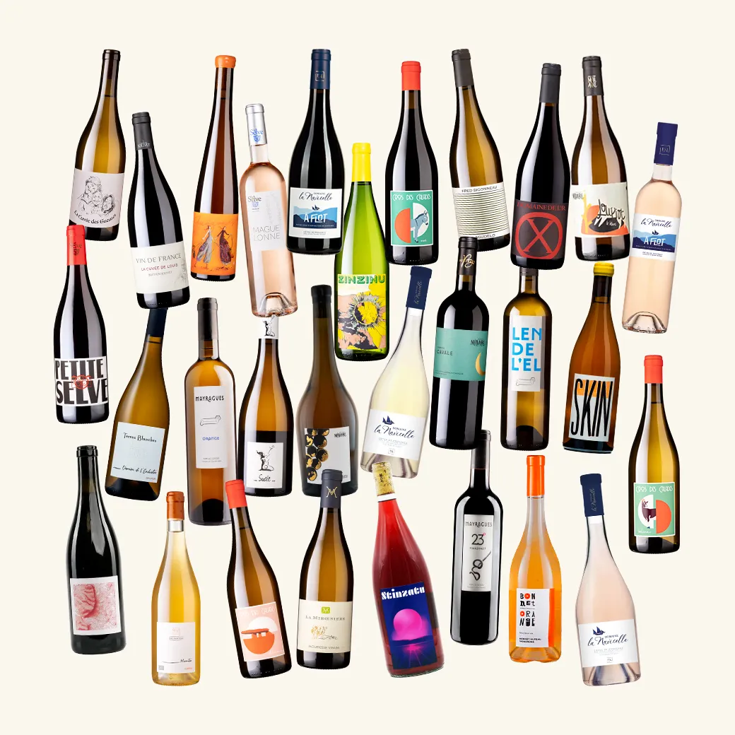 Verre de vin dégusté dans les vignes